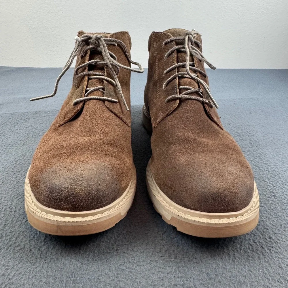 Sorel Madson II Chukka Mens 10 Brown Waterproof Suede Boots NM3846-253